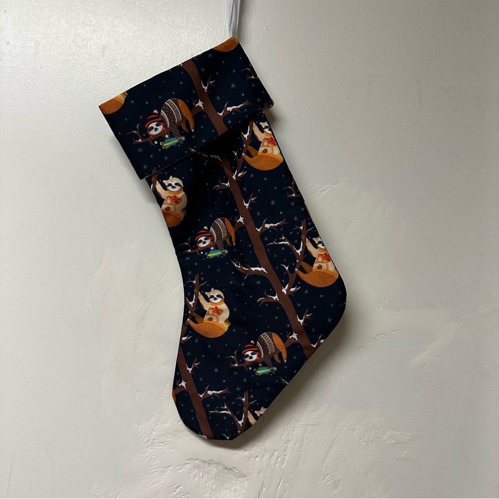 Sloth Christmas Stocking - Picture 4 of 6